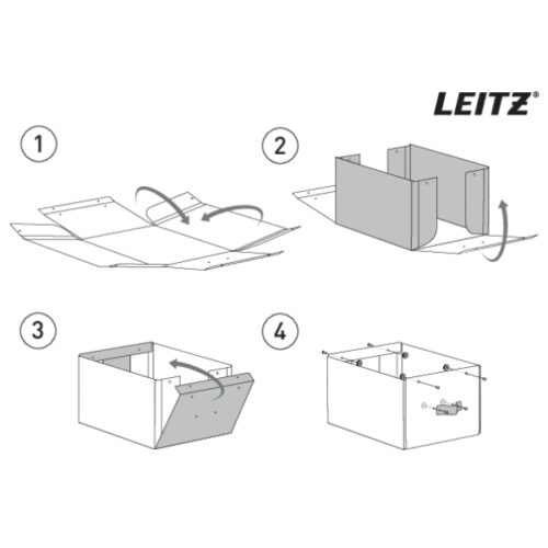 61470095_n_19.jpg Pudełko do przechowywania Leitz Puro z pokrywką, małe, 7 l, z tektury w 100% z recyklingu, 2 szt., czarne