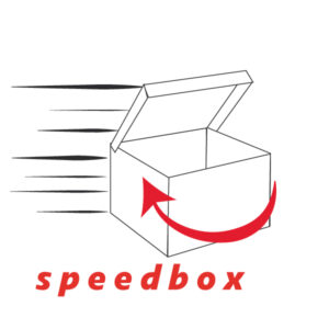 Pudło otwierane od szerszej strony Esselte Speedbox, 80 mm
