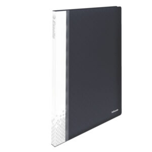 Album ofertowy w twardej okładce Esselte Vivida, 20 koszulek, czarny