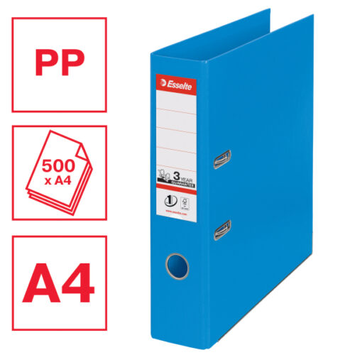 624067_01.jpg Segregator Esselte Vivida No.1, A4, szer. 75 mm, niebieski