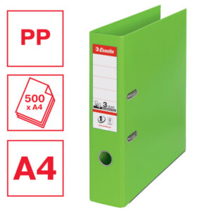 Segregator Esselte Vivida No.1, A4, szer. 75 mm, zielony