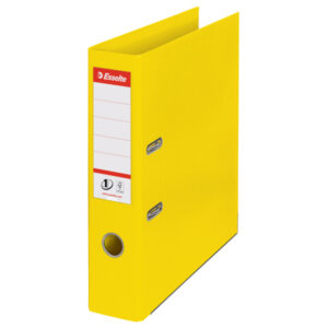 Segregator Esselte Vivida No.1, A4, szer. 75 mm, żółty