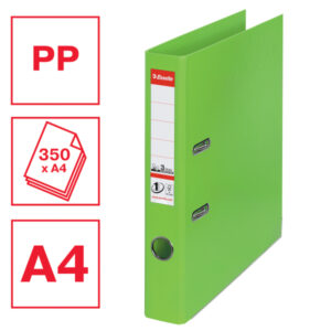 Segregator Esselte Vivida No.1, A4, szer. 50 mm, zielony