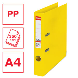Segregator Esselte Vivida No.1, A4, szer. 50 mm, żółty