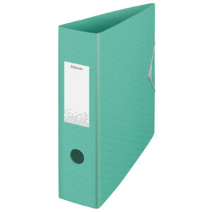 Segregator Esselte Colour'Breeze, z polyfoamu A4, 82 mm, zielony