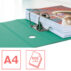 Segregator Esselte Colour'Breeze, z polyfoamu A4, 82 mm, zielony