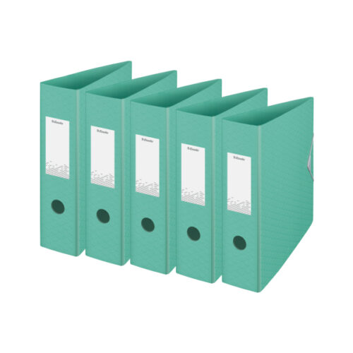 626218_n_01.jpg Segregator Esselte Colour'Breeze, z polyfoamu A4, 82 mm, zielony