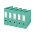 Segregator Esselte Colour'Breeze, z polyfoamu A4, 82 mm, zielony