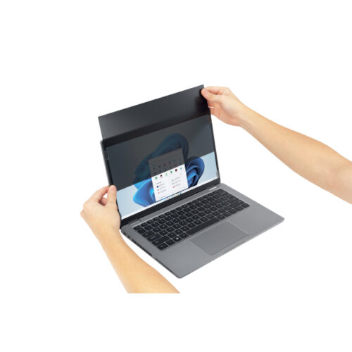 626455_07.jpg Filtr prywatyzujący Kensington, zaciemniający z 2 boków, zdejmowany, 31,75 cm, do laptopów 12.5", 16:9