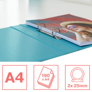 Segregator ringowy Esselte Colour'Breeze, 2 ringi, niebieski