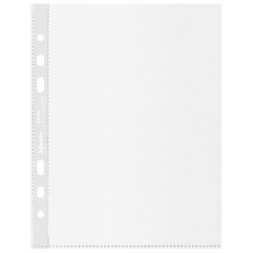627495_08.jpg Koszulki groszkowe Esselte Recycled Premium, A5, PP 70 mic.
