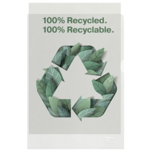 Ofertówki groszkowe Esselte Recycled Premium PP 100 mic. A4