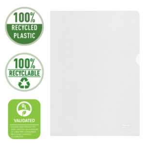 Ofertówki groszkowe Esselte Recycled Premium PP 100 mic. A4