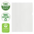 Ofertówki groszkowe Esselte Recycled Premium PP 100 mic. A4