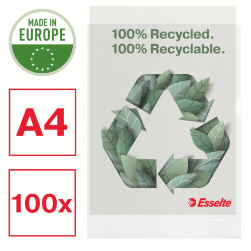 627496_02.jpg Ofertówki groszkowe Esselte Recycled Premium PP 100 mic. A4
