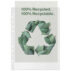 Koszulki groszkowe Esselte Recycled Premium, A4 Maxi, PP 70 mic.