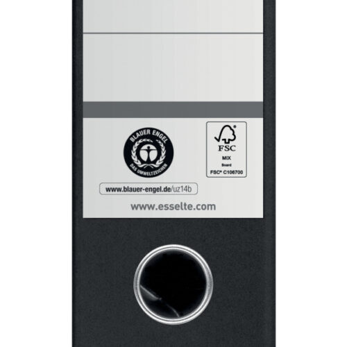 627570_n_04.jpg Segregator Esselte No.1, karton w 100% z recyklingu, A4, szer. 75 mm, biały