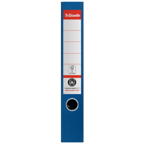 627572_01.jpg Segregator Esselte No.1, karton w 100% z recyklingu, A4, szer. 50 mm, niebieski