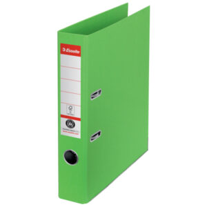 Segregator Esselte No.1, karton w 100% z recyklingu, A4, szer. 50 mm, zielony