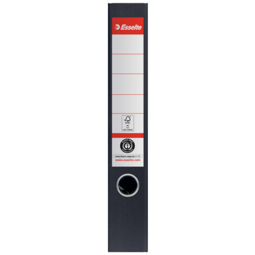 627576_01.jpg Segregator Esselte No.1, karton w 100% z recyklingu, A4, szer. 50 mm, czarny
