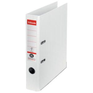 Segregator Esselte No.1, karton w 100% z recyklingu, A4, szer. 50 mm, biały
