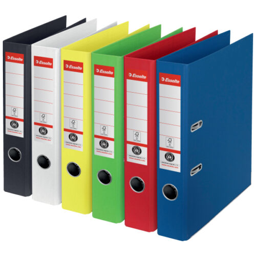 627577_n_05.jpg Segregator Esselte No.1, karton w 100% z recyklingu, A4, szer. 50 mm, biały