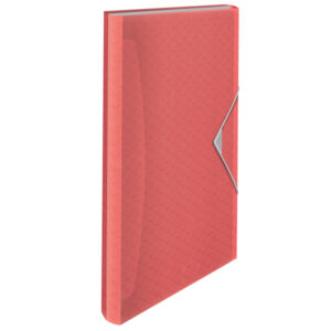 Teczka z przegródkami Esselte Colour'Breeze, 6 przegródek, koralowy