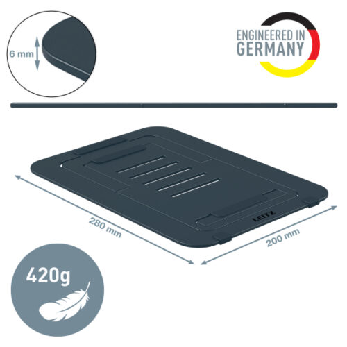 63460089_04.jpg Ultrapłaska aluminiowa podstawka pod laptopa Leitz Ergo z regulacją wysokości