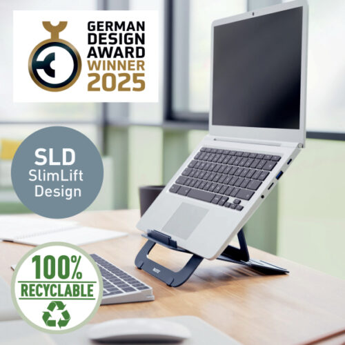 63460089_05.jpg Ultrapłaska aluminiowa podstawka pod laptopa Leitz Ergo z regulacją wysokości