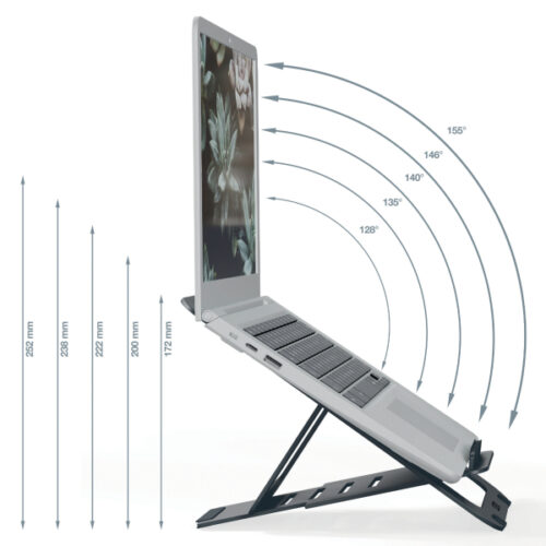 63460089_06.jpg Ultrapłaska aluminiowa podstawka pod laptopa Leitz Ergo z regulacją wysokości