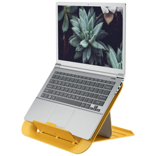 64260019_07.jpg Podstawka pod laptopa Leitz Ergo Cosy, 80% plastiku z recyklingu, żółta
