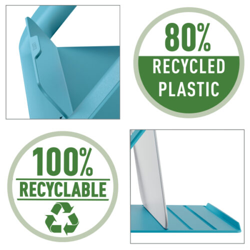 64260061_02.jpg Podstawka pod laptopa Leitz Ergo Cosy, 80% plastiku z recyklingu, niebieska