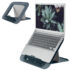 Podstawka pod laptopa Leitz Ergo Cosy, 80% plastiku z recyklingu, szara