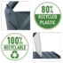Podstawka pod laptopa Leitz Ergo Cosy, 80% plastiku z recyklingu, szara