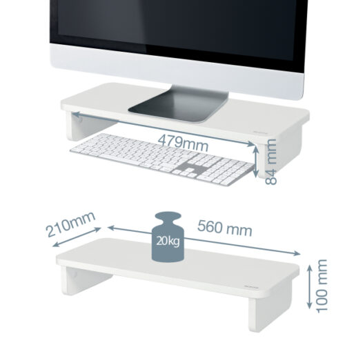 64340001_05.jpg Podstawka pod monitor Leitz Ergo, biała
