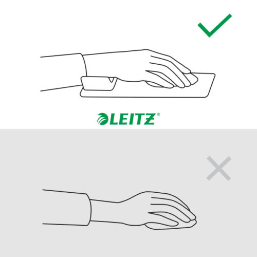 65170089_03.jpg Podkładka Leitz Ergo pod mysz i nadgarstek, ciemnoszara