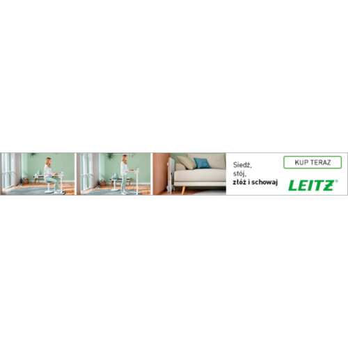 65880001_n_08.jpg Małe składane biurko Leitz Ergo do pracy w pozycji siedzącej i stojącej, białe