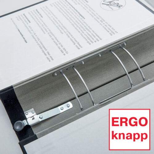 68228_03.jpg Segregator A4 z mech. szwedzkim JOPA 60 mm, czarny