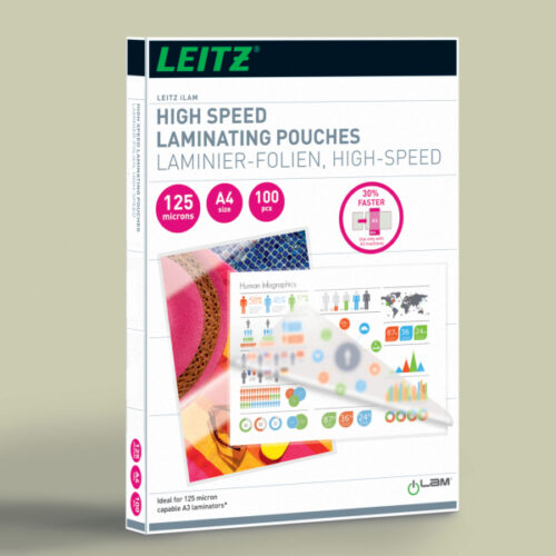 Folia do laminacji Leitz iLAM "Speed" A4 125 mic.