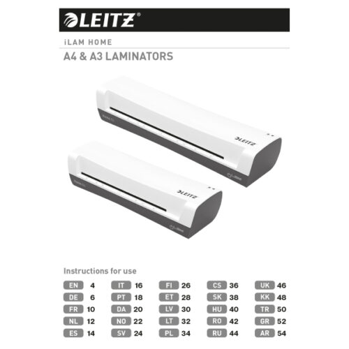74320001_n_03.jpg Laminator Leitz iLAM Home A3 biały