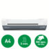 Laminator Leitz iLAM Home A4, zestaw 4w1 biały