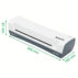 Laminator Leitz iLAM Home A4, zestaw 4w1 biały