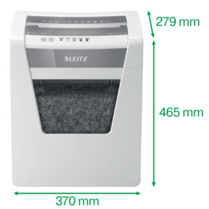 Niszczarka Leitz IQ Office, P5, 10 kartek, 23 l kosz
