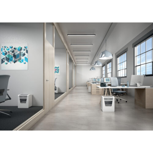 80020000_iu_01.jpg Niszczarka Leitz IQ Office, P5, 10 kartek, 23 l kosz