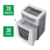 Niszczarka Leitz IQ Office Pro, P4, 20 kartek, 30 l kosz
