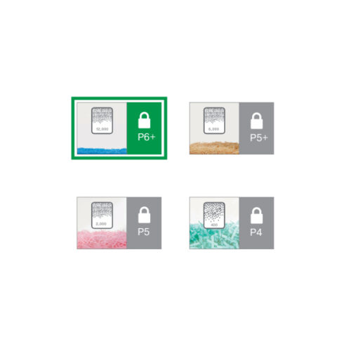 80100000_06.jpg Niszczarka Leitz IQ Office Pro, P6+, 5 kartek, 30 l kosz