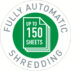 Niszczarka Leitz IQ AutoFeed 150, P4, 150 kartek, 44 l kosz