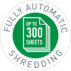 Niszczarka Leitz IQ AutoFeed 300, P4, 300 kartek, 60 l kosz