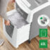 Niszczarka Leitz IQ AutoFeed 300, P5, 300 kartek, 60 l kosz