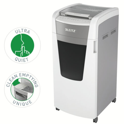 80170000_01.jpg Niszczarka Leitz IQ AutoFeed 600, P4, 600 kartek, 110 l kosz